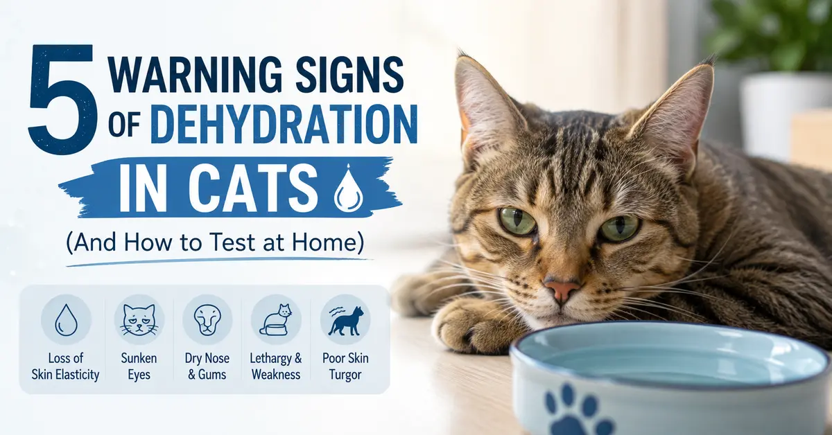 Dehydration in cats