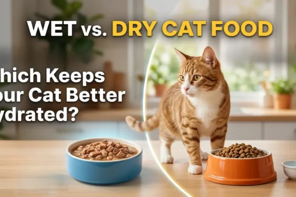 Wet vs. Dry Cat Food