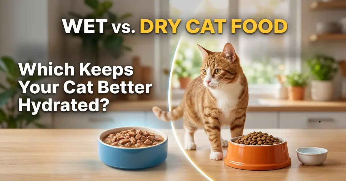 Wet vs. Dry Cat Food