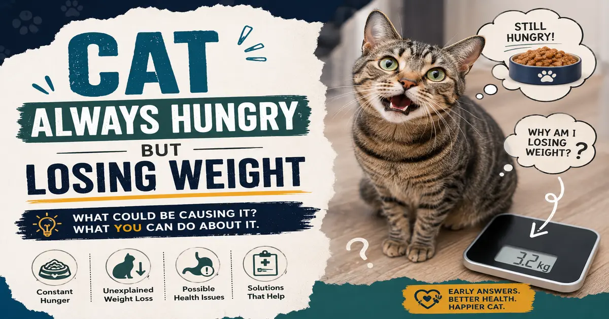 cat always hungry but losing weight