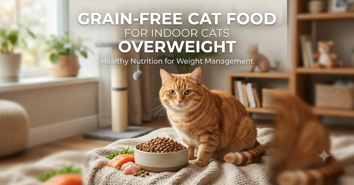 grain free cat food indoor cats overweight
